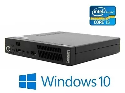 Lenovo ThinkCentre M72E Tiny Micro PC Intel I5 3470T 8GB RAM 128GB SSD W10P • $89