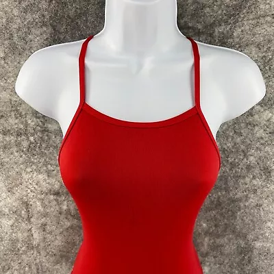 Arena Bathing Suit Women 26 XS Red MaxLife Lightdrop Pool Beach Team Lifeguard • $16.95