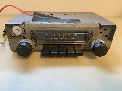 Vintage Chrysler MOPAR A Body Solid State AM Radio Motorola Mark VII 2884750 • $47.50