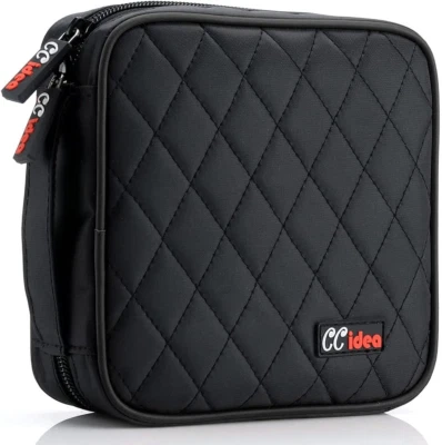 $13.86 • Buy 40 Capacity CD/DVD Case Holder Portable Wallet Disc Storage Binder For Car Ho...