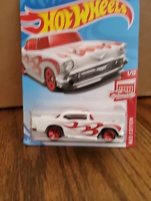 Hot Wheels 2019 Target Red Edition #1/12 '57 Chevy In White • $5.99