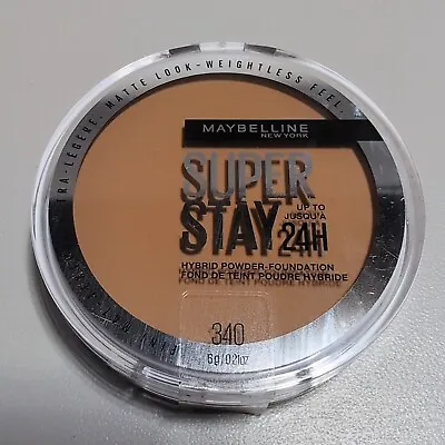 Maybelline Superstay Full Coverage Pressed Powder Foundation 340 0.21 • $8.25