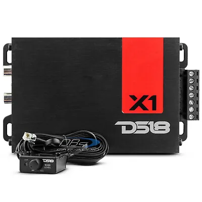 DS18 X1 Monoblock Subwoofer Car Amplifier 900W Max Compact Motorcycle Bass Amp • $179.95