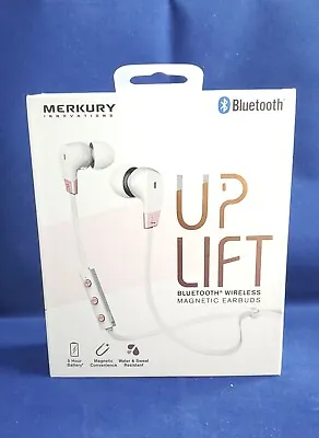 Merkury Innovations Uplift Bluetooth Wireless Magnetic Earbud  White Brand New • $24.95