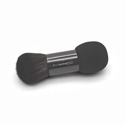 Mac Dual Ended Duo Foundation/Powder Brush & Sponge - Imperfect Container • £22.95