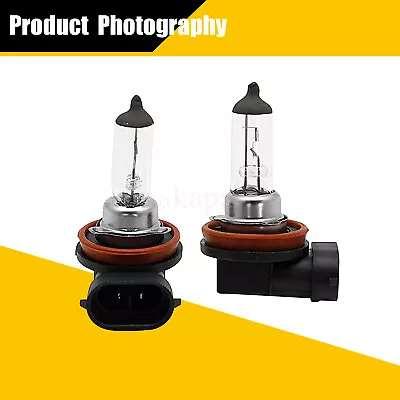 2Pcs H11 Halogen Car Headlight 55W 12V Auto Low-Beam Driving Light Bulbs • $6.99