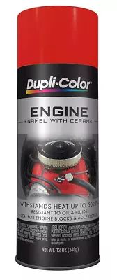 Red Gloss Spray Paint Resist High Heat Coating Engine Enamel Caliper Brake Rotor • $15.99