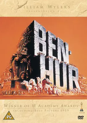 Ben-Hur Charlton Heston 2001 DVD Top-quality Free UK Shipping • £2.49