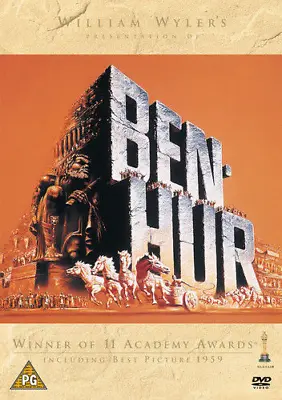 Ben-Hur DVD Drama (2001) Charlton Heston New Quality Guaranteed Amazing Value • £4.97