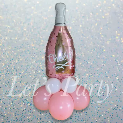 Large Cheers Bottle Balloon Display Prosecco Champagne Gift 90cm Tall • £7.49