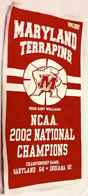 Maryland Terrapins  2002 NCAA  National Championship Banner • $39.99