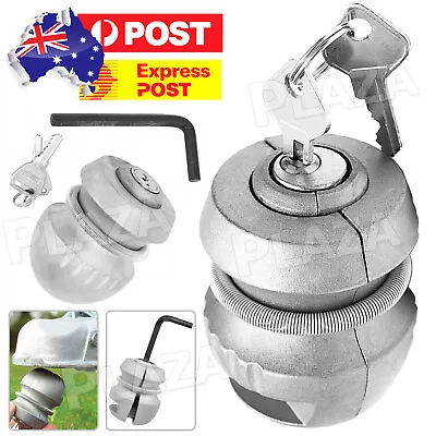 $17.95 • Buy Trailer Coupling Hitch Lock Tow Ball Bar Security Caravan RV Anti Theft Pin Tool