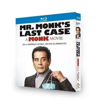 Mr. Monk's Last Case: A Monk Movie (2023) Blu-ray BD 1 Disc Series All Region HD • $10.66