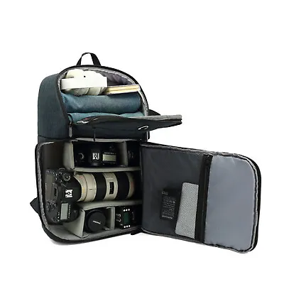 Waterproof Travel Backpack Large Capacity Camera Accessories Storage Bag • $57.20