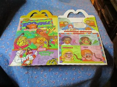 A. (1096) McDonald's Happy Meal Box Zoo-Face Lion House Halloween Costume Corner • $12.99