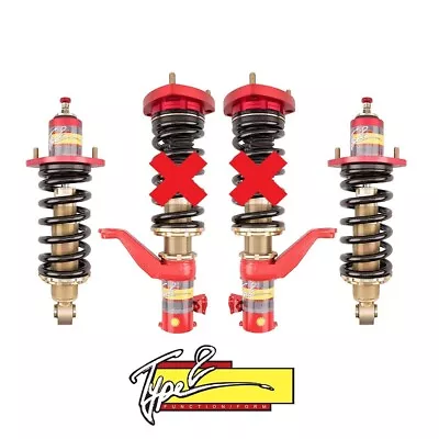 Function And Form TYPE 2 REAR Coilovers (2-struts) Honda Civic EP3 (01-05) AS IS • $490