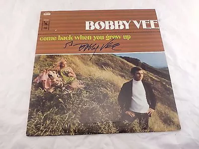 Bobby Vee Come Back Whrn You Grow Signed Autographed LP Album Guaranteed #1 • $49.99