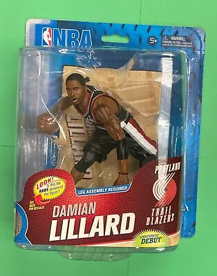 Damian Lillard Mcfarlane Figure Nba 23 Series Trail Blazers Debut Rookie • $49.99