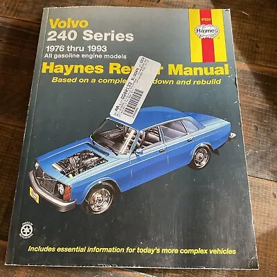 Haynes 97020 Repair Manual For Models Volvo 240 Series 1976 Thru 1993 • $8.99