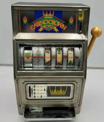 $179.99 • Buy VINTAGE WACO  CASINO CROWN  NOVELTY SLOT MACHINE 25 CENT COIN. WORKS Rare Cool