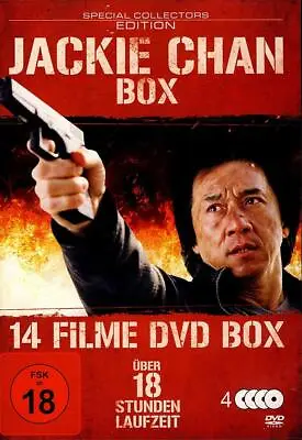 JACKIE CHAN 14 FILM SPECIAL COLLECTOR'S EDITION MOVIE COLLECTION Box Set DVD R2 • £39.99