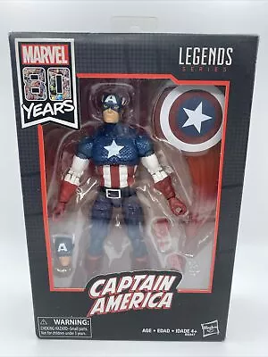 Hasbro Marvel Legends 80th Anniversary Comics Version Captain America • $59.99