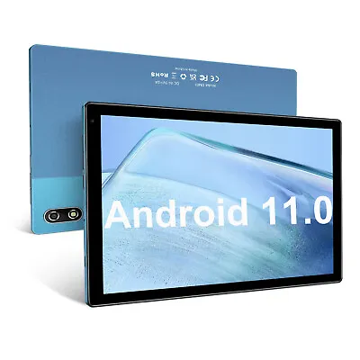 Tablet 10.1 Inch Android 12 Tablet 256GB Tablet Quad-Core WiFi Bluetooth Netflix • $89.99
