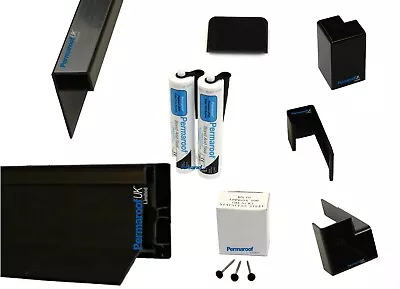 £5.99 • Buy Permaroof EPDM Flat Roof Trim System -Edge/Gutter Trims Corners Joints & Fixings