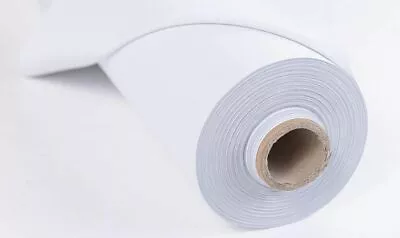 Blackout Lining White 3 Pass 100% Thermal Curtain Lining Fabric Made N England • £3.29