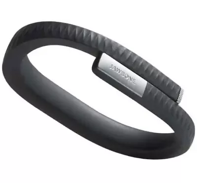 Jawbone UP24 Wristband Black Fitness Diet Bracelet Sleep Activity Tracker Medium • $14.95