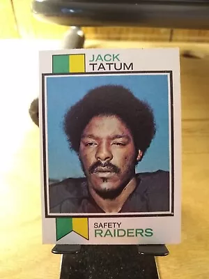 1973 Topps Football #288 Jack Tatum Rookie Rc Oakland Raiders • $7