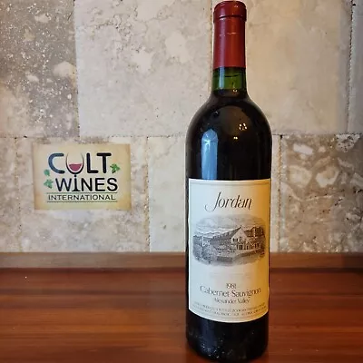 1981 Jordan Winery Cabernet Sauvignon Wine Alexander Valley • $196