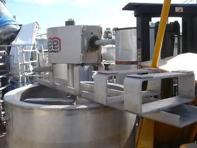 Lee Stainless Jacketed Scrape Mixing Kettle Tank-60 Gallon • $9500