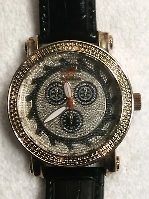 Techno Royale Genuine Diamonds Men's Watch • $149.99