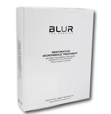 Blur Restorative Microneedle Treatment Mask (box Of 4) SEALED • $34.18