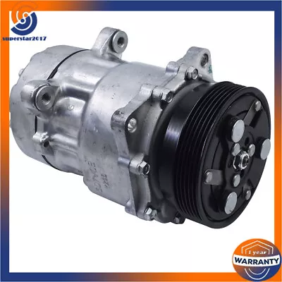 A/C Compressor W/Clutch For Audi TTQuatroVolkswagen JettaGolf Beetle (SD7V16) • $103.32