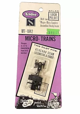 Kadee Micro Trains MT-1042 Atlas 0-8-0 Steam Locomotive & Tender • $10