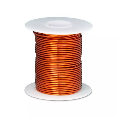 18 AWG Gauge Enameled Copper Magnet Wire 8 Oz 100' Length 0.0437  240C Nat • $29.56