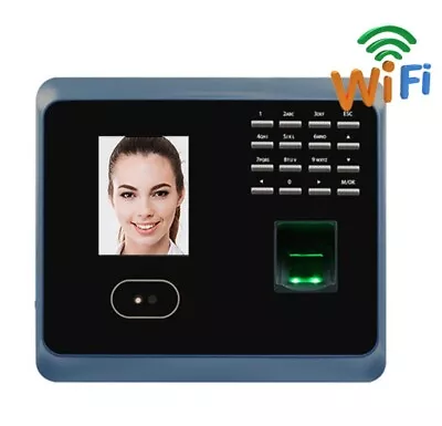 £113.44 • Buy ZKTeco UF100Plus WiFi Biometric Fingerprint Face Recognition Time Attendance