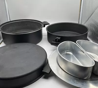 Miracle Maid West Bend Anodized Aluminum Set Of Dutch Oven Pans/Lids • $175