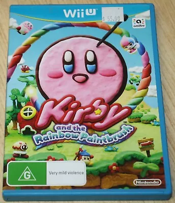 Nintendo Wii U Kirby & The Rainbow Paintbrush Case Only • $19.99