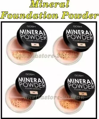 GOSH Mineral Foundation Powder For A Matte Finish Flawless Look... • £14.48