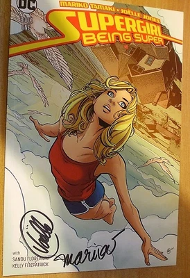 £6.99 • Buy DC Supergirl Being Super #1 Signed By Mariko Tamaki And Joelle Jones
