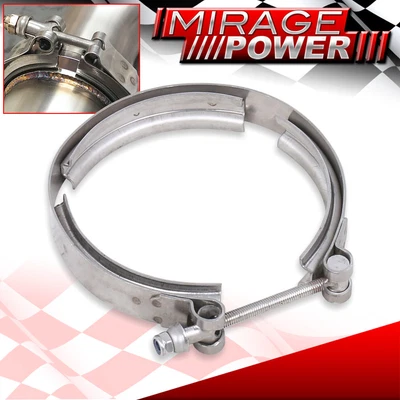 $15.99 • Buy 3Inch Turbo Pipe Pipe Heavy Duty 3  Vband V-Band Clamp Quick Connect