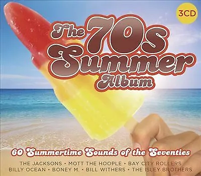 Various Artists : The 70s Summer Album CD 3 Discs (2016) FREE Shipping Save £s • £2.95