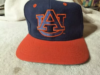 Vintage Auburn University Tigers Hat Blue NCAA Sports Football College Snapback  • $29.99