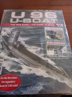 Hachette Build The U96 Model Magazine And Parts Issue 13. Scale 1.48. New • £4