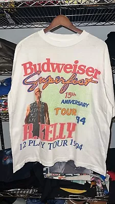 R Kelly Budweiser Fest T Shirt • $450