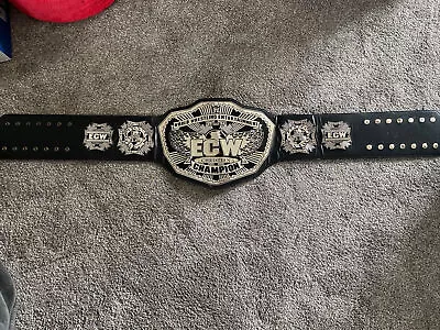 WWE ECW Championship Replica Adult Title Belt FIGURES TOY CO. 2008 RARE • $599