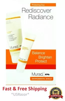 Murad Rediscover Radiance Balance Brighten Protecting Cleanser Duo Made In USA • $8.99